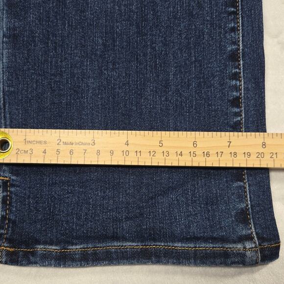 Judy Blue Women's 15/32 Slim Fit Bootcut JB88290-S Slit Hems 33 x 30 (34x29.5) - Picture 5 of 11